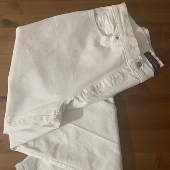 Gloria Vanderbilt Amanda Stretch Fit Jeans - White - Size 14 - Picture 1 of 6